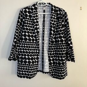 Polka Dot Blazer